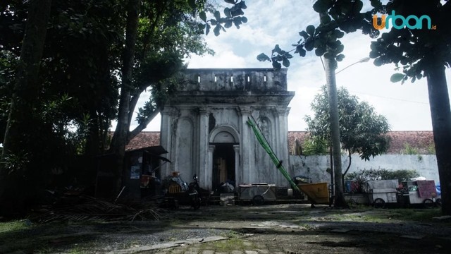 Lawang Borotan, bangunan warisan Kesultanan palembang Darussalam di Palembang (foto: abp/Urban Id)