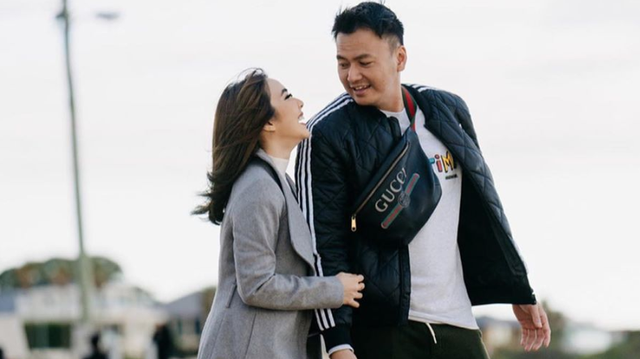Gisella Anastasia dan Wijin liburan di Australia