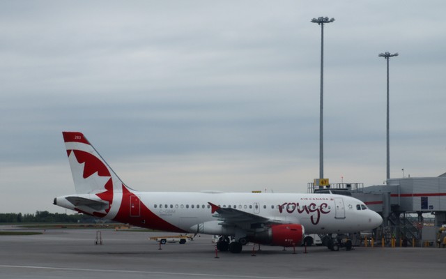 Ilustrasi Pesawat Air Canada Foto: AFP/Daniel Slim