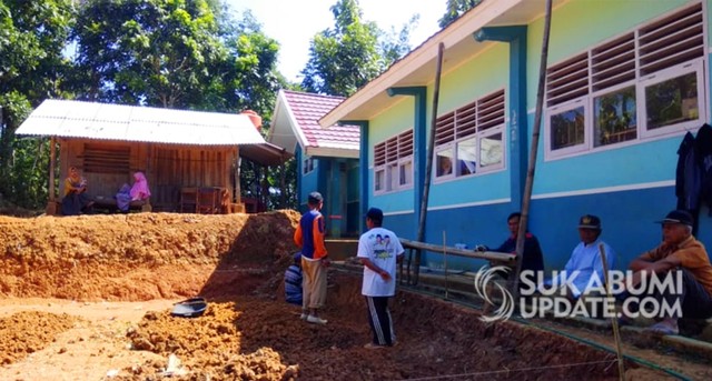 Lokasi pembangunan perpustakaan SMPN 8 Jampang Kulon, Kabupaten Sukabumi berukuran 9x15 meter persegi. | Sumber Foto:Ragil Gilang