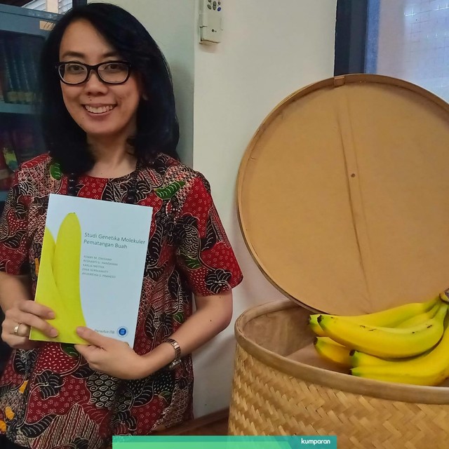 Wadah khusus agar pisang bisa lebih tahan lama. Foto: Dok. Humas ITB