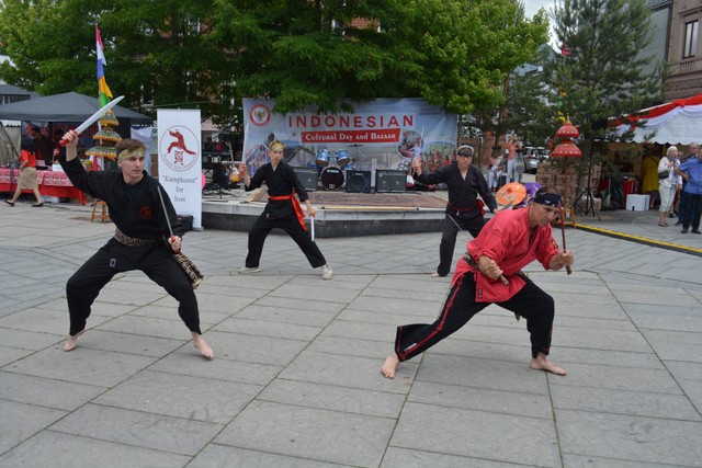 Pencak Silat Aliran Setia Hati Anoman di Horsens, Denmark (Dok. KBRI Kopenhagen)