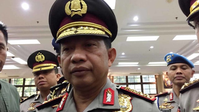 Kapolri Jenderal Tito Karnavian di Rupatama Mabes Polri. Foto: Mirsan Simamora/kumparan
