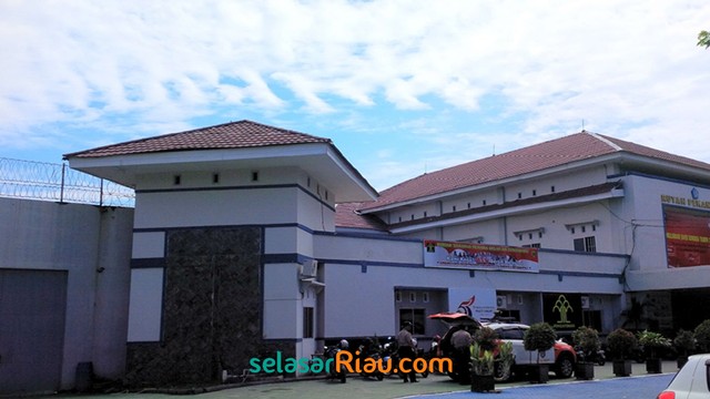 Rumah Tahanan (Rutan) Klas IIB Sialang Bungkuk, Pekanbaru. 