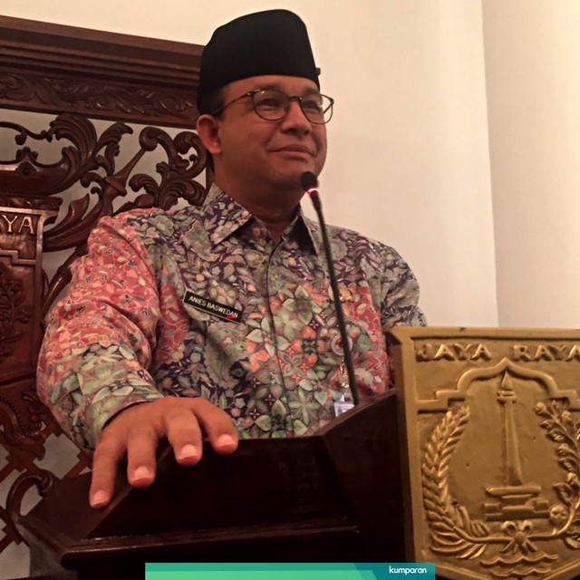Gubernur DKI Jakarta Anies Baswedan di Balaikota, Jakarta Pusat, Kamis, (27/6). Foto: Moh Fajri/kumparan