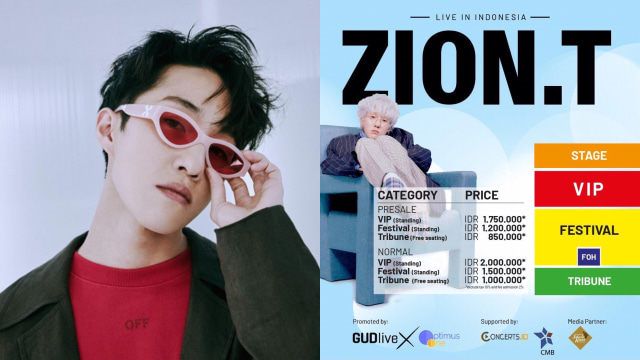 Konser Zion.T di Indonesia. Foto: Berbagai Sumber