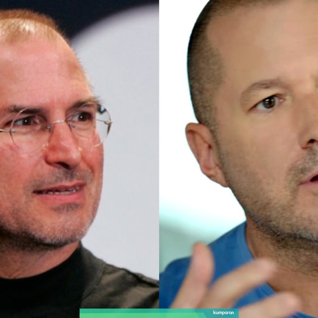 Steve Jobs dan Jony Ive, dua orang penting yang membangun kesuksesan Apple. Foto: Apple