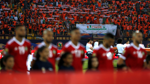Ilustrasi Timnas Maroko menjalani sebuah pertandingan. Foto: Amr Abdallah Dalsh/Reuters