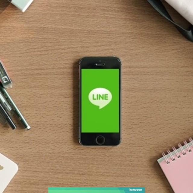 Aplikasi LINE. Foto: LINE Corp