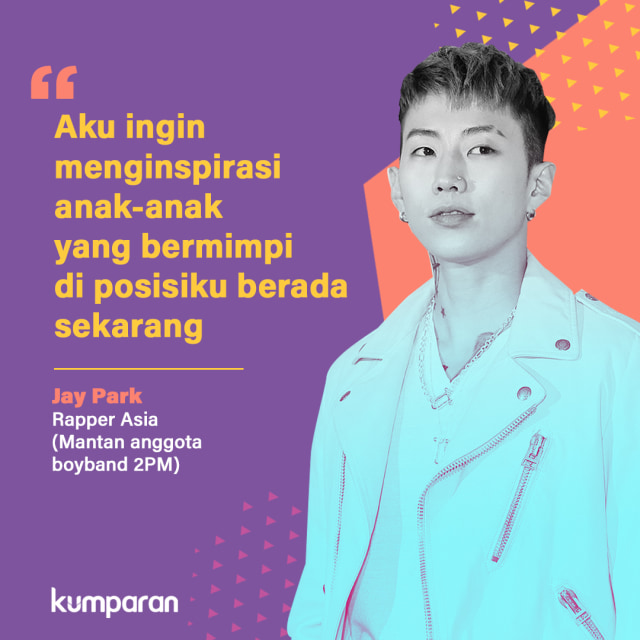 Jay Park bercerita soal keinginannya menginspirasi artis muda. Foto: Putri Sarah Arifira/ kumparan.