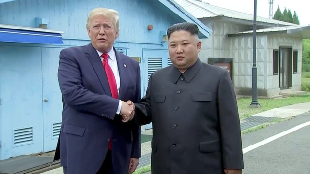 Donald Trump, Kim Jong Un.