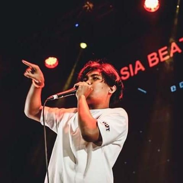 Rafly saat mewakili Indonesia di ajang Beatboxer 2018 di Taiwan | Foto : Rafly