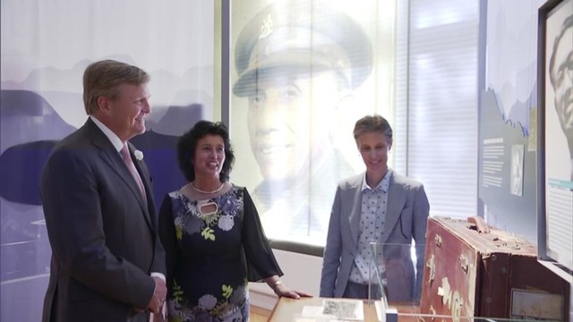 Raja Willem-Alexander meresmikan Museum Nasional Sophiahof (foto oleh NOS)