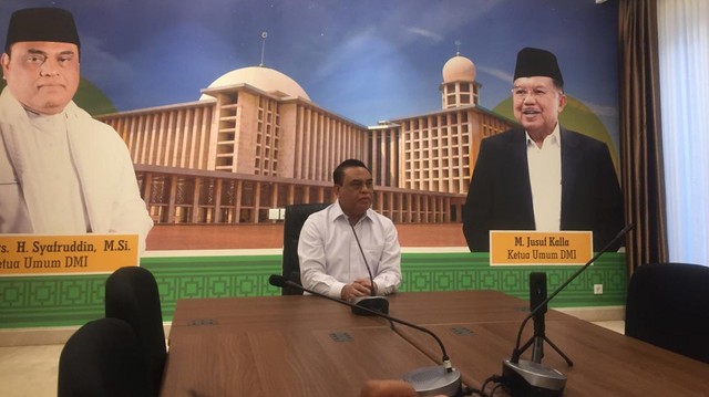 Ketua Harian Dewan Masjid Indonesia, Syafruddin. Foto: Raga Imam/kumparan