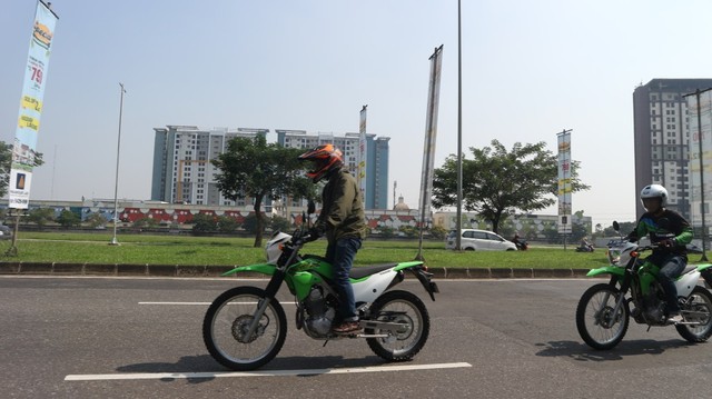 otomotif, test ride, Kawasaki, KLX 230, sepeda motor,