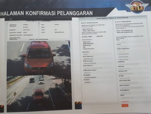 57 Titik Kamera ETLE Kembali Berlaku, Ingat Lagi Cara Bayar Dendanya (134836)