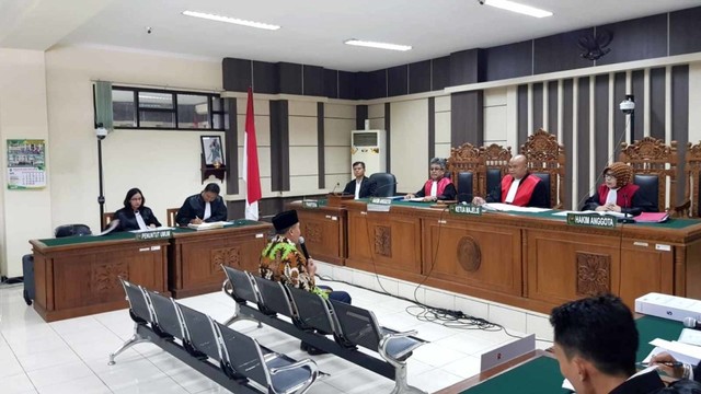 Bupati Jepara, Ahmad Marzuqi, sidang di Pengadilan Tipikor