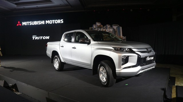 Mitsubishi New Triton buat pasar Indonesia. Foto: Ghulam Muhammad Nayazri / kumparan