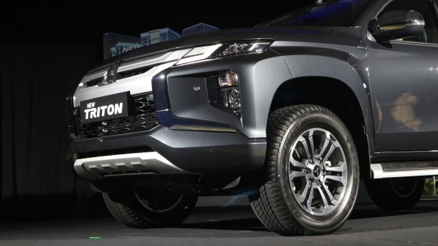 Mitsubishi New Triton buat pasar Indonesia. Foto: Ghulam Muhammad Nayazri / kumparan