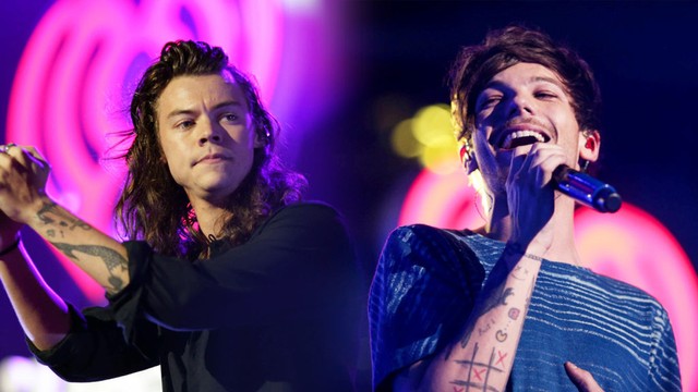 Harry Styles dan Louis Tomlinson. Foto: Getty Images