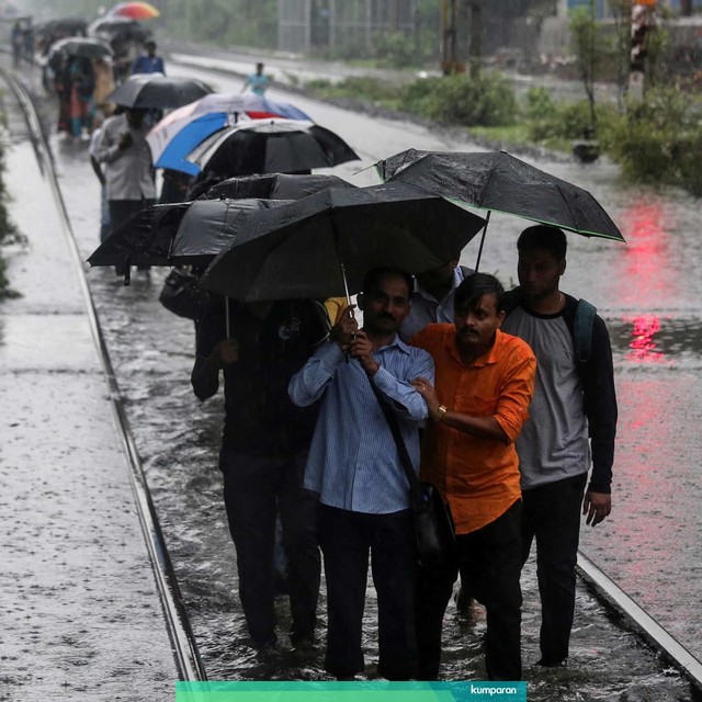 Banjir Mumbai, India