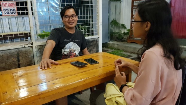 Irwan Bajang, Pendiri Indie Book Corner. Foto: jay.
