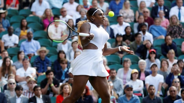 Tampilan Serena Williams di Wimbledon 2019. Foto: REUTERS/Carl Recine