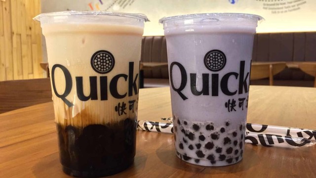 KONTEN SPESIAL, Minuman Kekinian Boba, Quickly