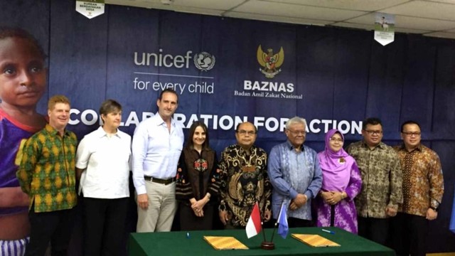 Baznas-UNICEF Kerja Sama Bantu Anak-anak Korban Krisis Kemanusiaan (590078)