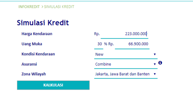 Skema kredit all new Nissan Livina