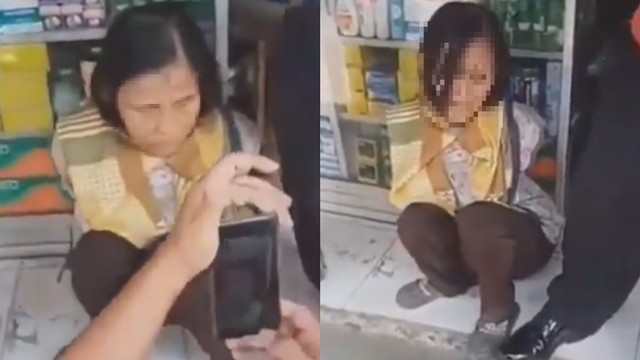 Viral video seorang nenek yang dituduh mencuri, reaksi warga buat netizen geram. Foto: Twitter/@Airin_NZ