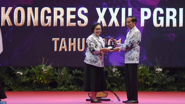 Presiden Joko Widodo, Kongres XXII PGRI tahun 2019