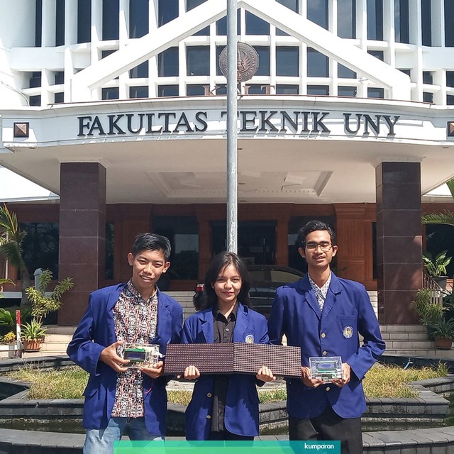 Mahasiswa UNY Kembangkan Alat Pendeteksi Dini Tsunami yang Terintegrasi Pengeras Suara Tempat Ibadah. Foto: dok. Humas UNY