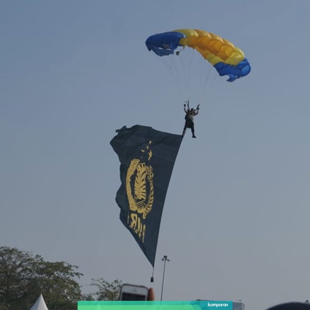 HUT Bhayangkara ke-73 di Monas