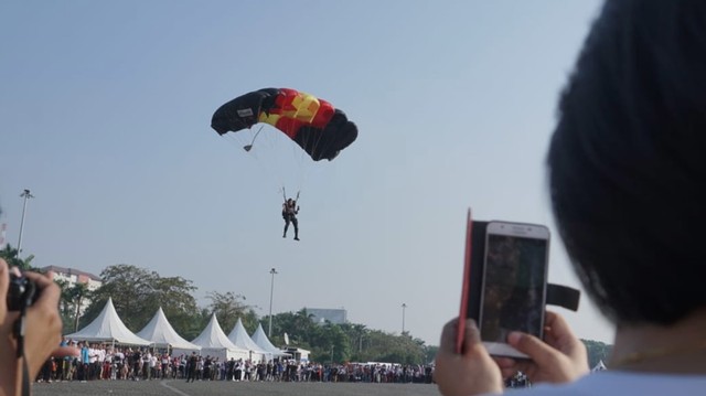 HUT Bhayangkara ke-73 di Monas