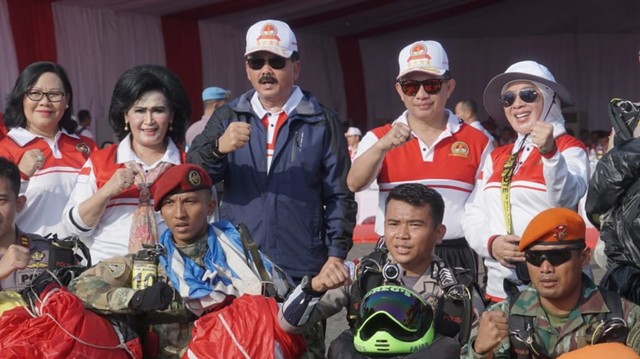HUT Bhayangkara ke-73 di Monas