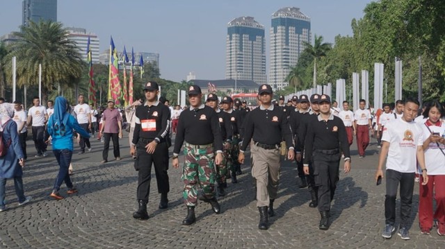 HUT Bhayangkara ke-73 di Monas