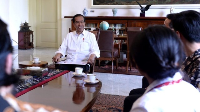 pertemuan Rich Brian, Presiden Joko Widodo, Istana Bogor