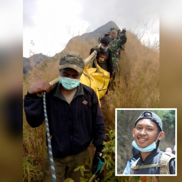 Melihat Energi Perjuangan Mengevakuasi Jasad Thoriq, Pendaki Gunung 