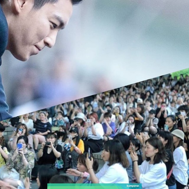 TOP BIGBANG menyapa fans selepas wajib militer. Foto: Instagram/@choi_seung_hyun_tttop