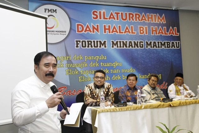 com-Silaturahim dan Halal bi Halal Forum Minang Maimbau. Foto: Dok. DPD RI