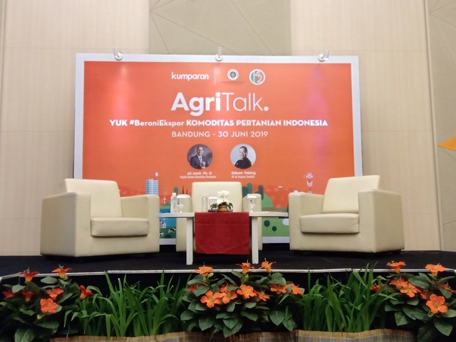 AgriTalk Yuk #BeraniEkspor Komoditas Pertanian Indonesia/Raja Lubis
