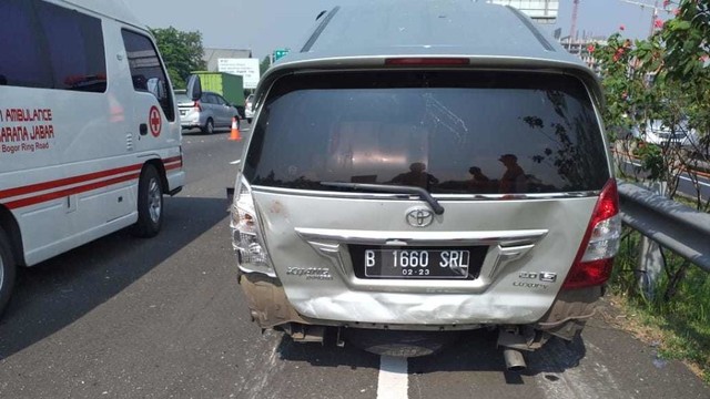 Kecelakaan di Tol Jagorawi, Bogor