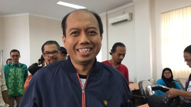 Kepala Pusat Data Informasi dan Humas Badan Nasional Penanggulangan Bencana (BNPB), Sutopo Purwo Nugroho. Foto: Kumparan.