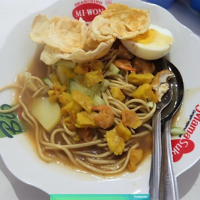 Mie Belitung Atep. Foto: Bella Cynthia/kumparan