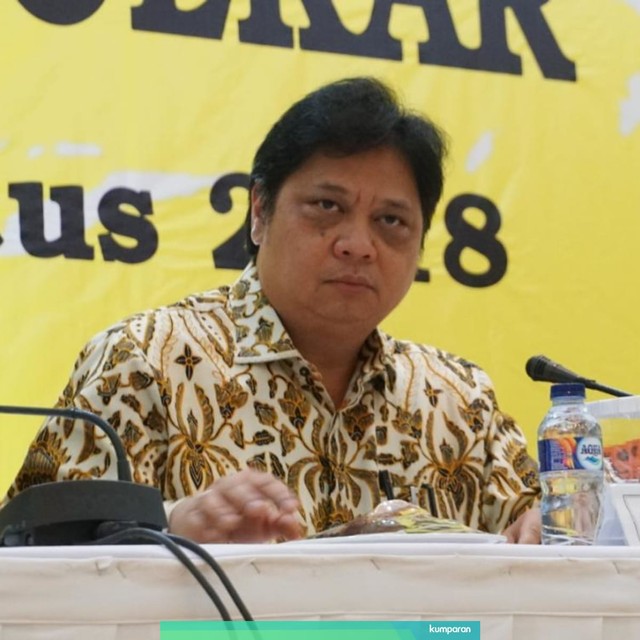 Ketua Umum Partai Golkar Airlangga Hartarto. Foto: Iqbal Firdaus/kumparan