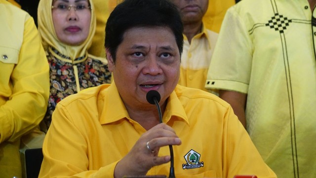 Ketua Umum Partai Golkar, Airlangga Hartarto. Foto: Nugroho Sejati/kumparan