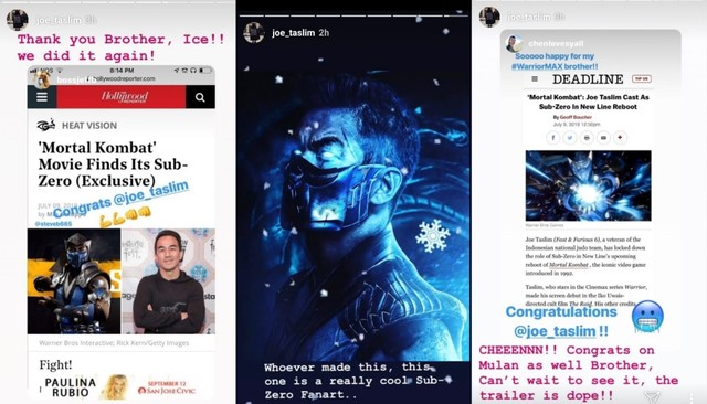 Joe Taslim Berperan Jadi Sub-Zero di Film 'Mortal Kombat' (1850)