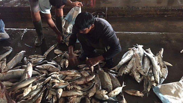 Pedagang di Pasar Rebo