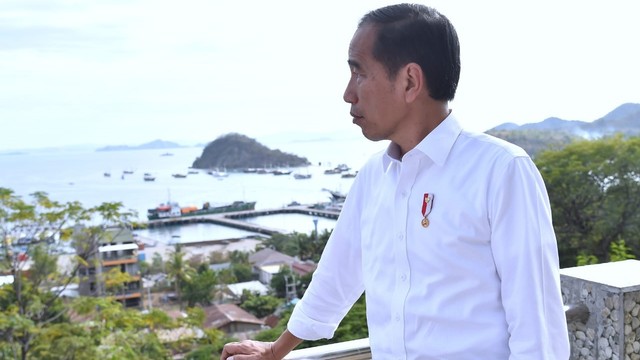 Presiden Joko Widodo, di Labuan Bajo, NTT